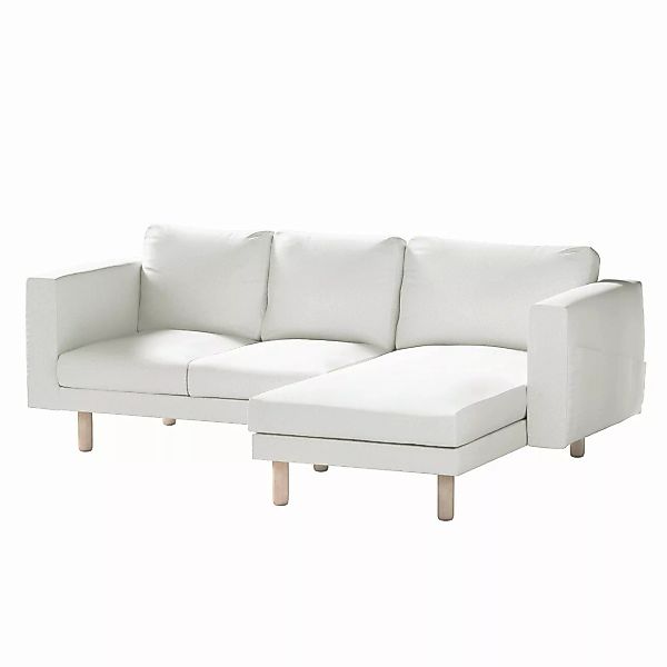 Bezug für Norsborg 3-Sitzer Sofa mit Recamiere, creme, Norsborg Bezug für 3 günstig online kaufen