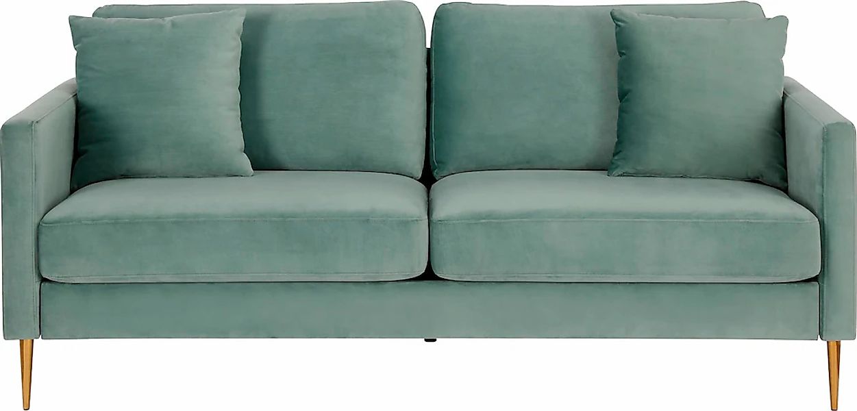 CosmoLiving by Cosmopolitan 3-Sitzer "Highland" pflegeleichter Veloursbezug günstig online kaufen