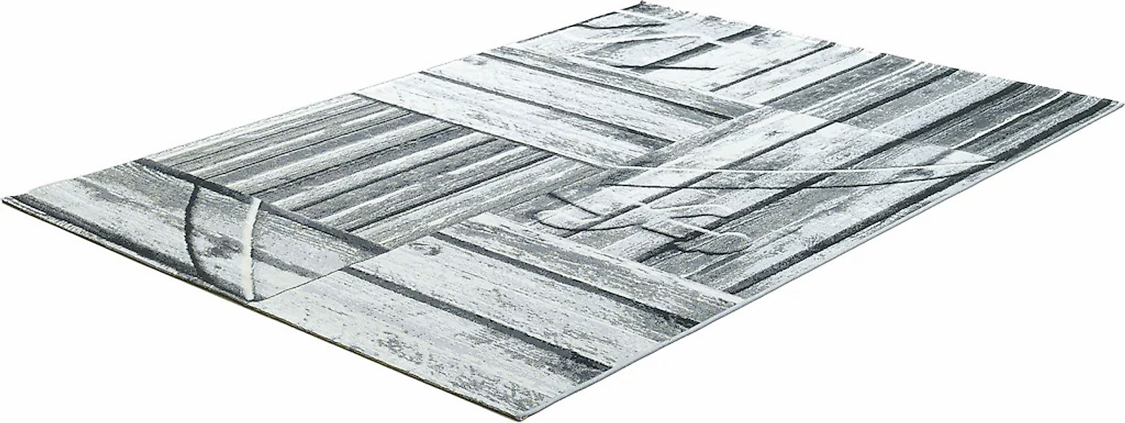 Sansibar Teppich »Rantum Beach SA-023«, rechteckig, 5 mm Höhe, Flachgewebe, günstig online kaufen