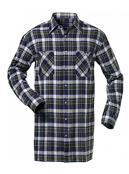 Craftland Flanellhemd Hemd langarm Herrenhemd Karomuster extra lang günstig online kaufen