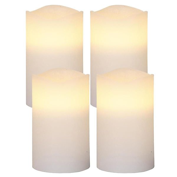 MARELIDA LED-Kerze LED Kerzenset May Echtwachs günstig online kaufen