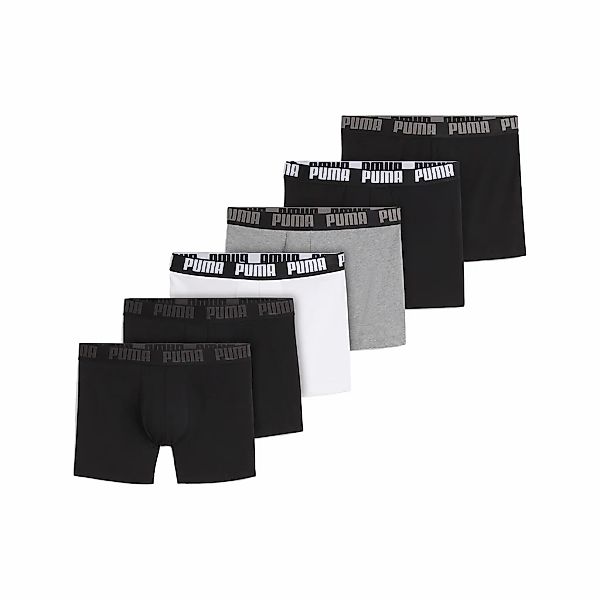 PUMA Boxer "Boxershorts (6-er Pack) Herren" günstig online kaufen