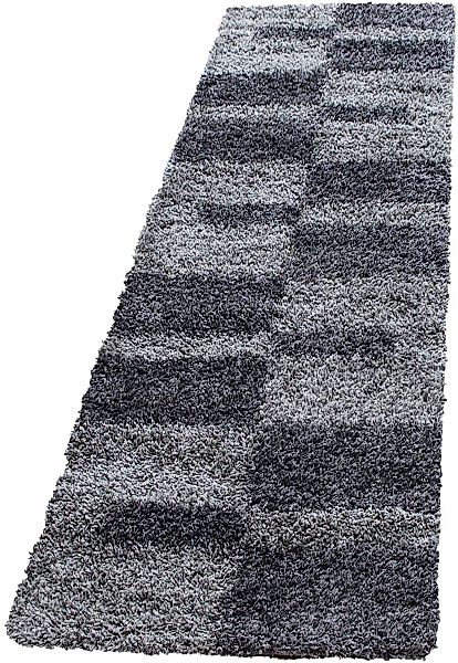 Ayyildiz Teppiche Hochflor-Läufer "Gala Shaggy 2505" rechteckig 30 mm Höhe günstig online kaufen
