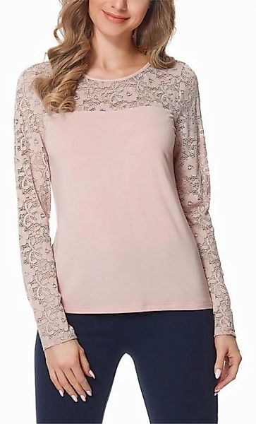 Bellivalini T-Shirt Damen Shirt Spitzenbluse BLV50-132 (1-tlg) günstig online kaufen