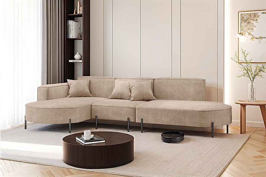 Fun Möbel Ecksofa Sofa VALENCIA mit günstig online kaufen