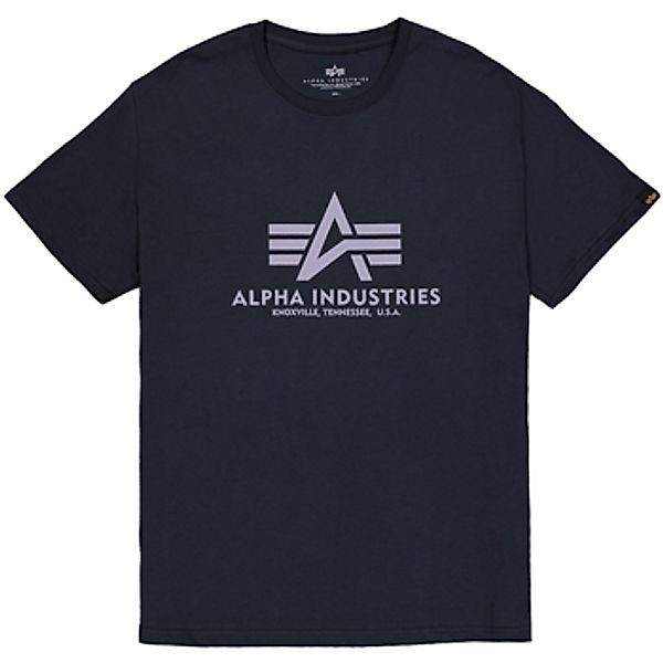 Alpha  T-Shirt Basic T-Shirt - rep.blue günstig online kaufen