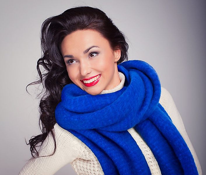 MyBeautyworld24 Strickschal Damen XXL Winterschal Oversized günstig online kaufen