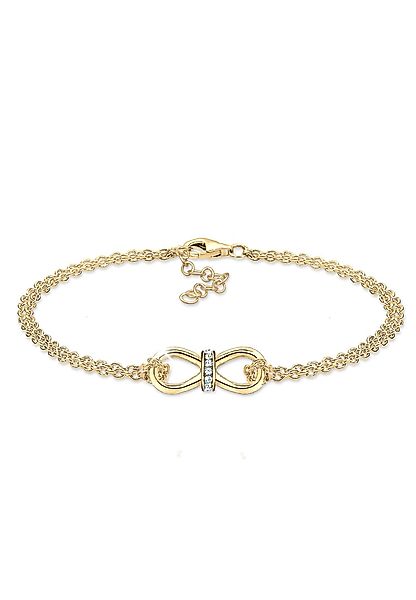 Elli Armband Infinity Endlos Kristalle 925 günstig online kaufen