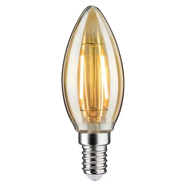 Paulmann LED-Kerzenlampe E14 2W 1.900K gold DC 24V günstig online kaufen