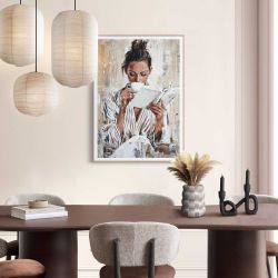 Reinders! Poster Morning Reading, Wohnzimmer - günstig online kaufen