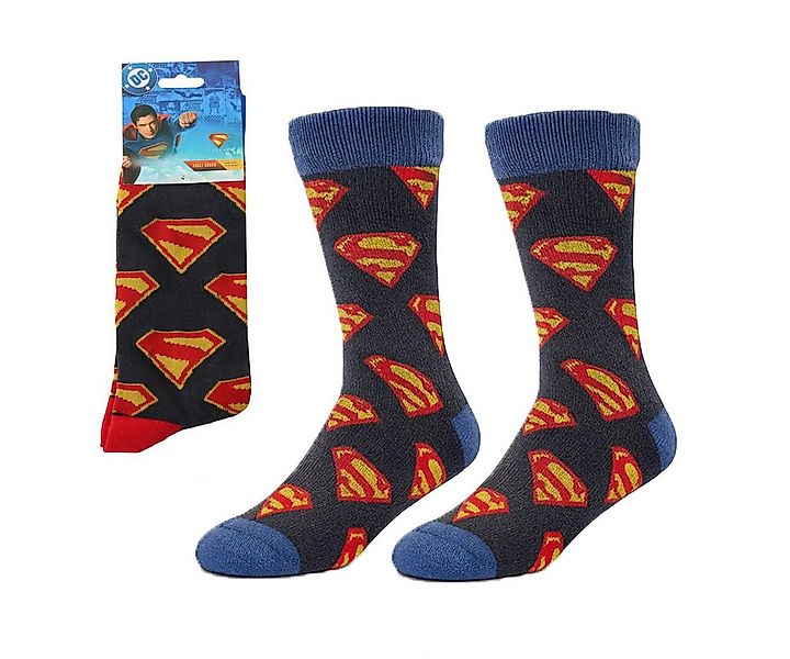 Cerda Socken Superman Ein-Paar Baumwollsocken Alltagssocken 38-45 günstig online kaufen