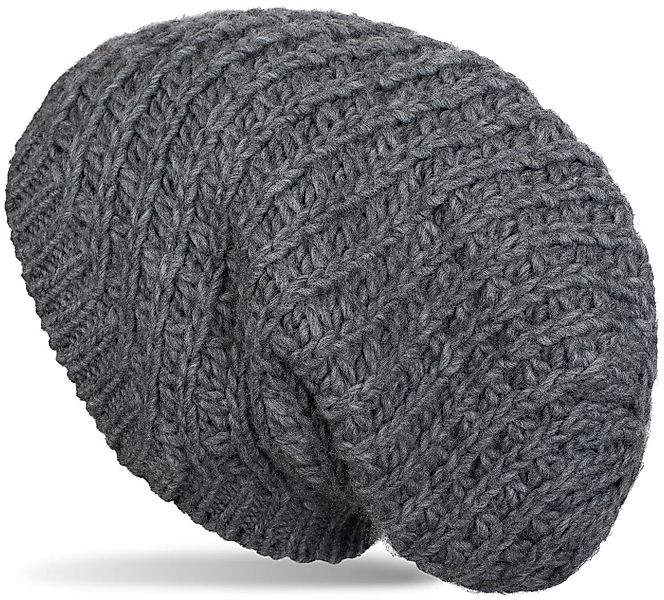 styleBREAKER Strickmütze Grobstrick Beanie Mütze (1-St) günstig online kaufen