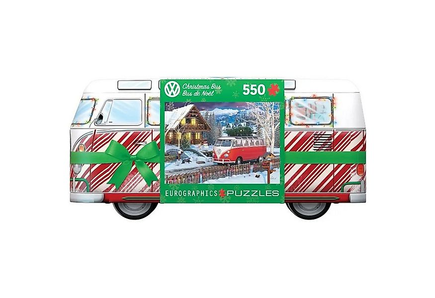EUROGRAPHICS Puzzle VW Christmas Bus, 500 Puzzleteile günstig online kaufen