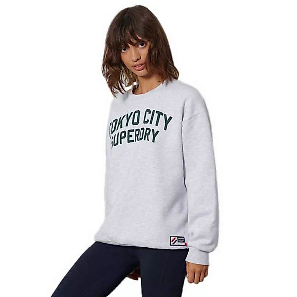 Superdry Limited Edition City College Sweatshirt M-L Ice Marl günstig online kaufen