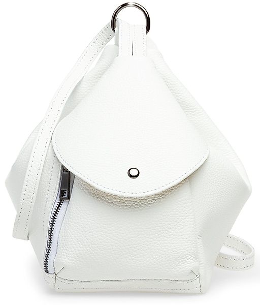 Caspar Cityrucksack 2in1 Leder Schultertasche Damen günstig online kaufen