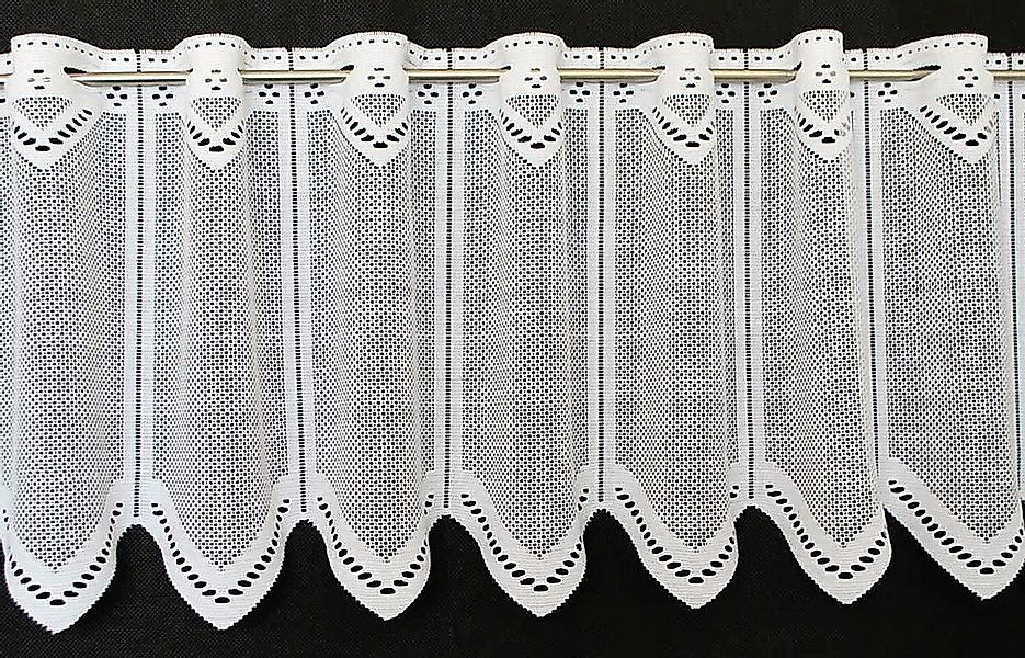 Gardinen Kranzusch Scheibengardine neutral (1 St), Stangendurchzug, transpa günstig online kaufen