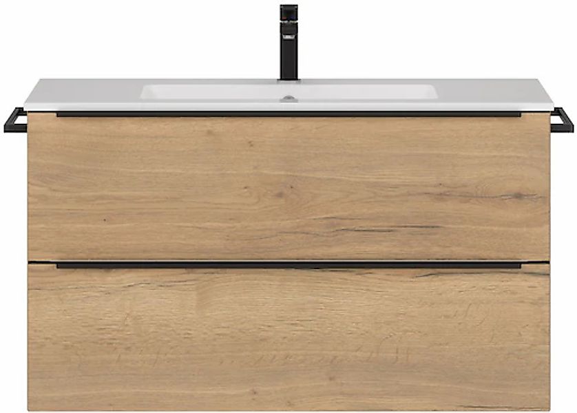 nobilia® Waschtisch-Set »Levere« vormontiert, mit Soft-Close, 1 Stk. tlg. günstig online kaufen