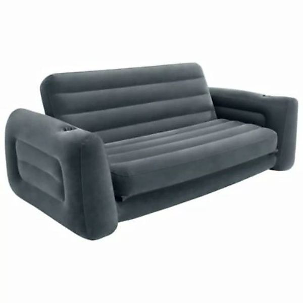 Intex Ausziehbarer Sessel 203x231x66 cm Dunkelgrau Aufblasbarer Sessel günstig online kaufen