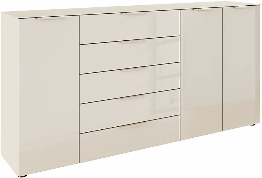 rauch Kombikommode "Kommode Türkommode Sideboard Kombikommode FLIPP mit Gla günstig online kaufen