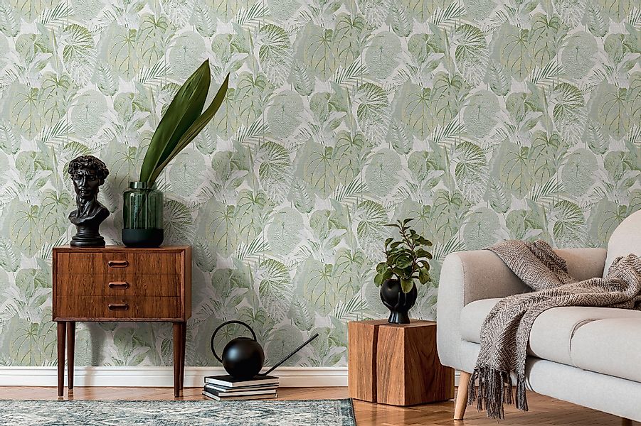 living walls Vliestapete Famous Garden Natur-Tapete günstig online kaufen