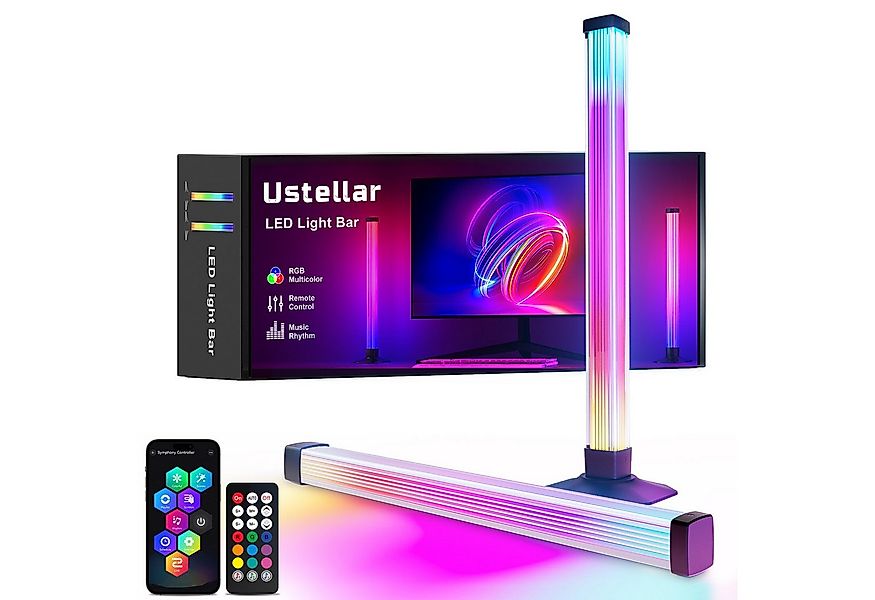 Novostella LED Stripe LED Lightbar RGB Gaming Lampe Ambiente 360° TV Licht günstig online kaufen