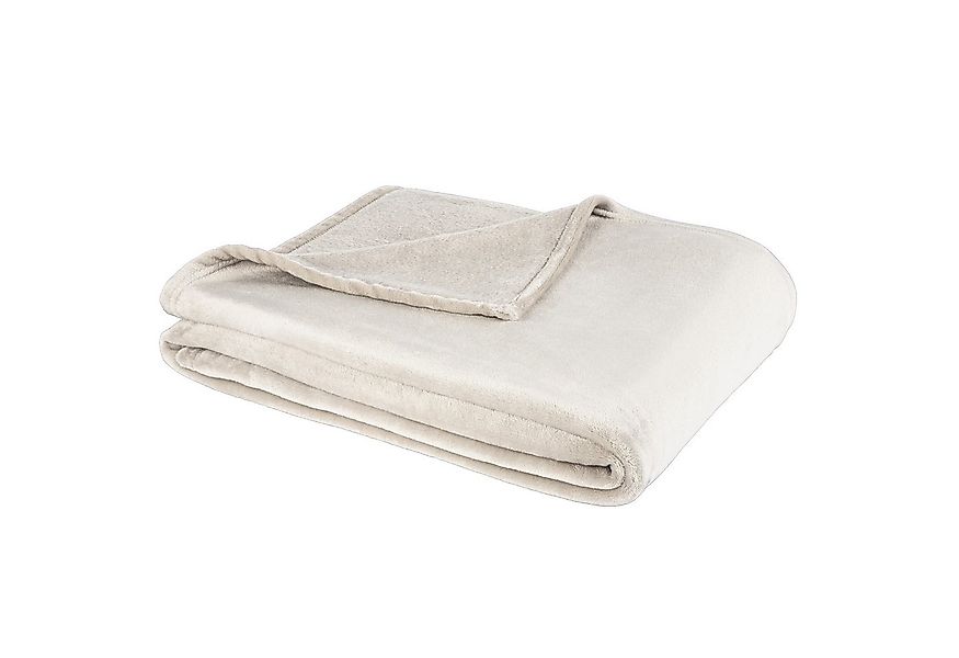 Wohndecke Cashmere Touch Kuscheldecke Wohndecke in Nicki-Qualität, livessa, günstig online kaufen