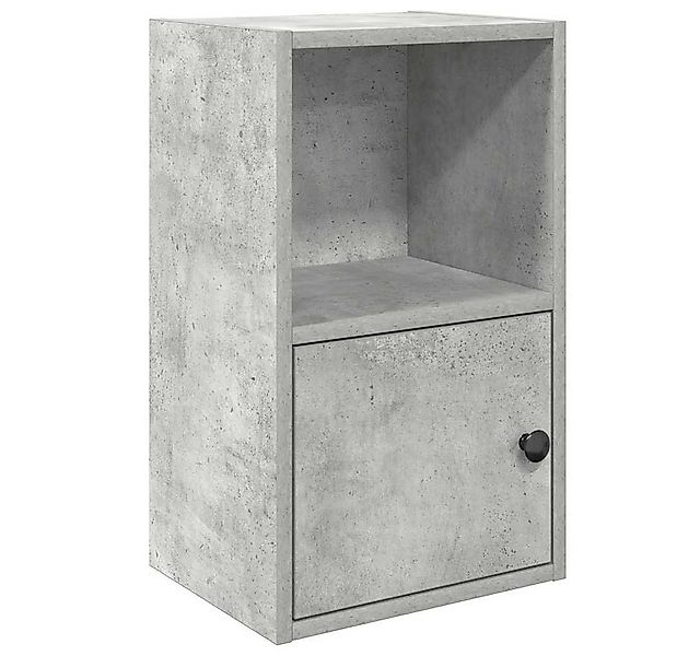 vidaXL Bücherregal Bücherregal Betongrau 31x24x52 cm Holzwerkstoff, 1-tlg. günstig online kaufen