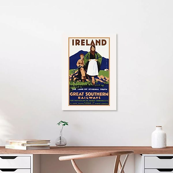 Poster / Leinwandbild - Ireland - Great Southern Railways günstig online kaufen