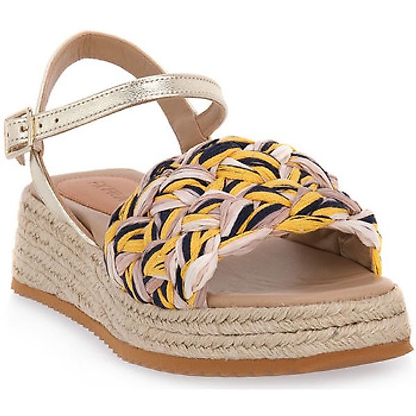 Frau  Sandalen FANCY RAFIA TRICOLOR günstig online kaufen