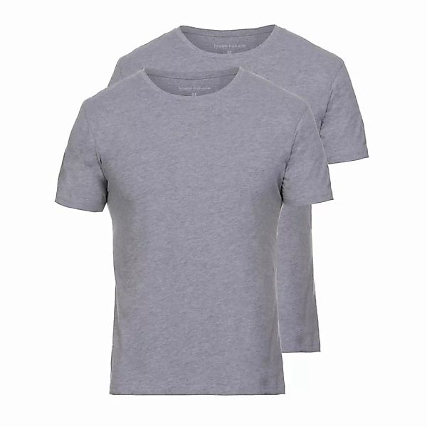 Bruno Banani 2 Pack Herren T-Shirt, Rundhals Unterhemd Pure Cotton - Farbwa günstig online kaufen