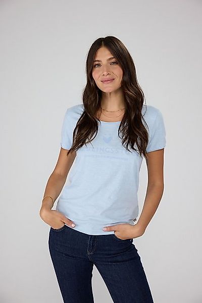 Lieblingsstück Rundhalsshirt "CiaEp", mit Logo Druck günstig online kaufen