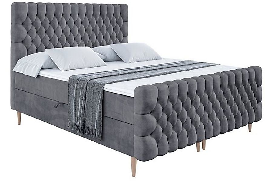 ALTDECOR Boxbett SERENE-F-Z (Multipocket-Matratze H4, H3 Matratze Bonellfed günstig online kaufen