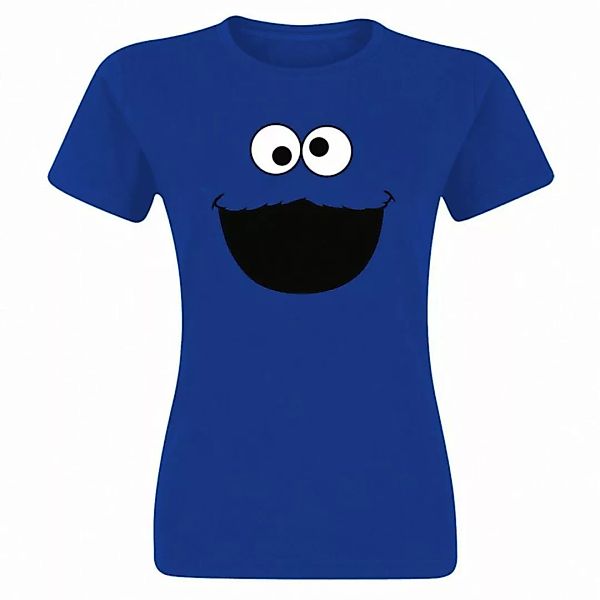 Sesame Street T-Shirt Women - MONSTER GIRLSHIRT - Royal günstig online kaufen