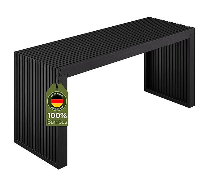 Bellamio Bank Sava aus Bambus (schwarz, bis 250 kg), für Schlafzimmer/Esszi günstig online kaufen