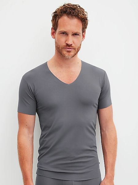 CALIDA V-Shirt "Clean Line" V-Neck, elastisch, Interlock-Qualität, Kurzarm, günstig online kaufen