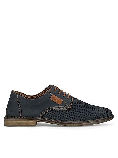 Rieker Halbschuhe 13439-14 Dunkelblau Schnürboots günstig online kaufen