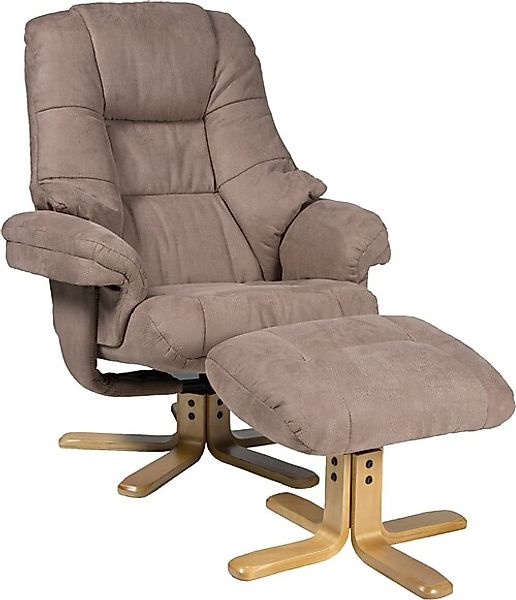 Duo Collection Relaxsessel, 360° drehbar, inkl. Hocker günstig online kaufen