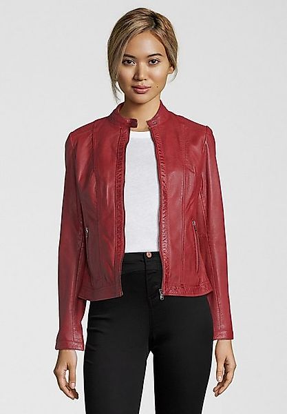 7eleven Lederjacke URSULA (1-St) mit Stehkragen günstig online kaufen