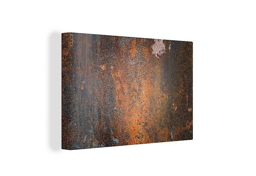 OneMillionCanvasses® Leinwandbild Rostdruck - Vintage - Industriell, Fotodr günstig online kaufen