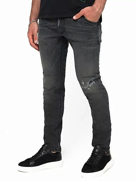 Diesel Tapered-fit-Jeans Stretch Jogg Jeans Knöchellang - Krooley 009LB günstig online kaufen