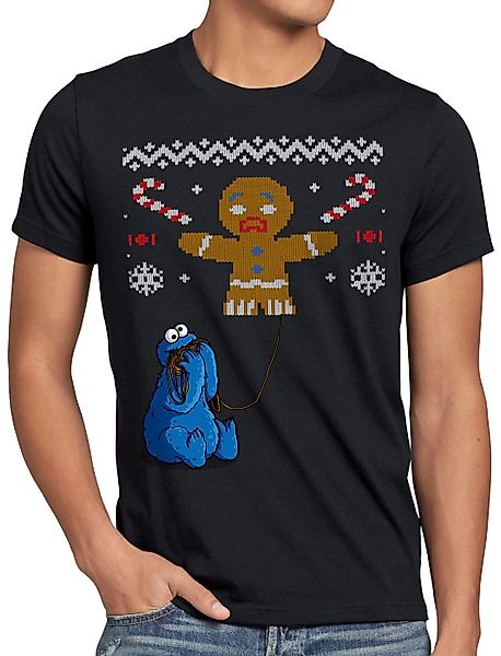 style3 T-Shirt Krümelmonster Ugly Sweater kekse günstig online kaufen