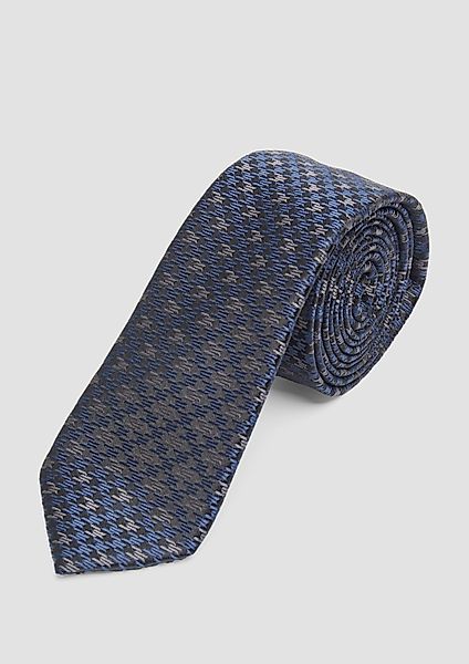s.Oliver BLACK LABEL Krawatte Gemusterte Krawatte günstig online kaufen