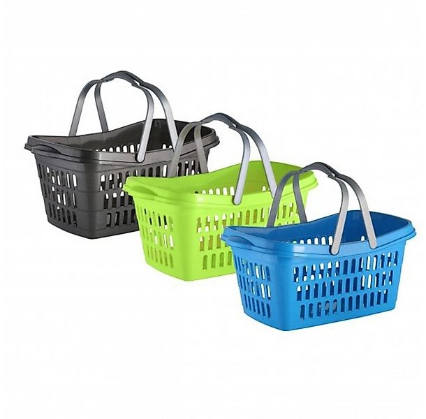 axentia Wäschekorb Wäschekorb, 60 cm, mit Tragegriffen 235540 (1 St) günstig online kaufen