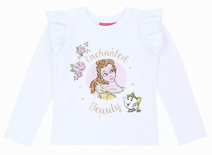 Sarcia.eu Rüschenbluse Weiße Bluse mit Rüsche Bella DISNEY 4-5 Jahre günstig online kaufen