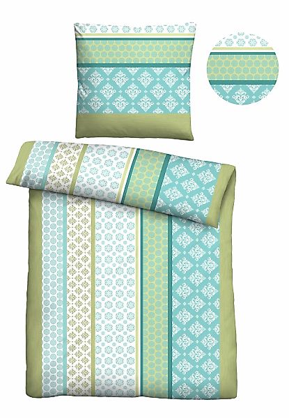 Castell - Markenbettwäsche Bettwäsche "0260365" 2 Stk. tlg. absolut bügelfr günstig online kaufen