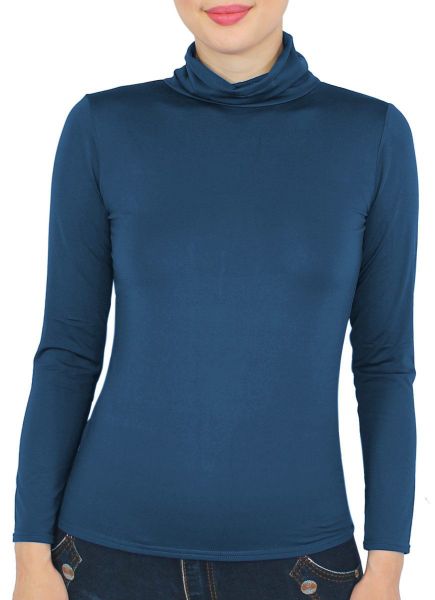 dy_mode Rollkragenshirt Damen Rollkragen Thermo Shirt günstig online kaufen
