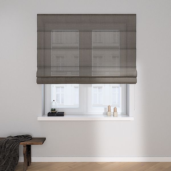 Dekoria Raffrollo Capri, grau, 130 x 170 cm günstig online kaufen