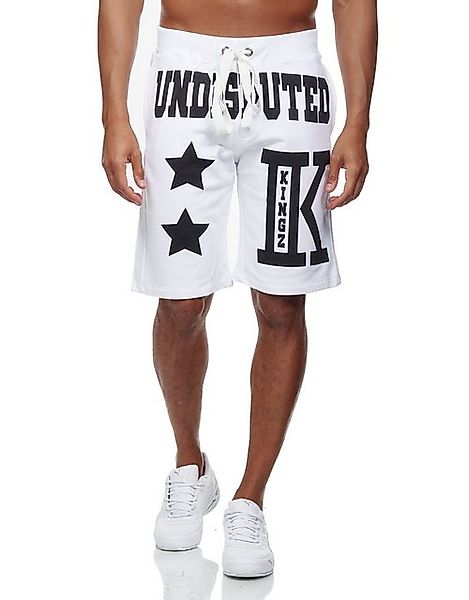 KINGZ Sweatshorts Herren Sweatpant Short Sommer Bermuda günstig online kaufen