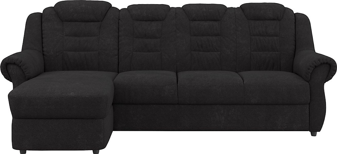 Home affaire Ecksofa "Boston L-Form", mit hoher Rückenlehne, wahlweise mit günstig online kaufen