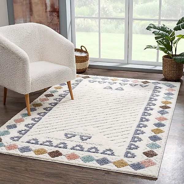 Carpet City Hochflor-Teppich Focus 3034, rechteckig, günstig online kaufen